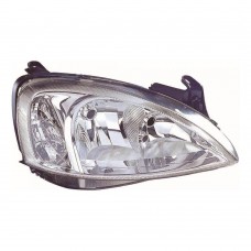 Vauxhall Corsa 2003-2006 Halogen Head Lamp Unit Driver Side